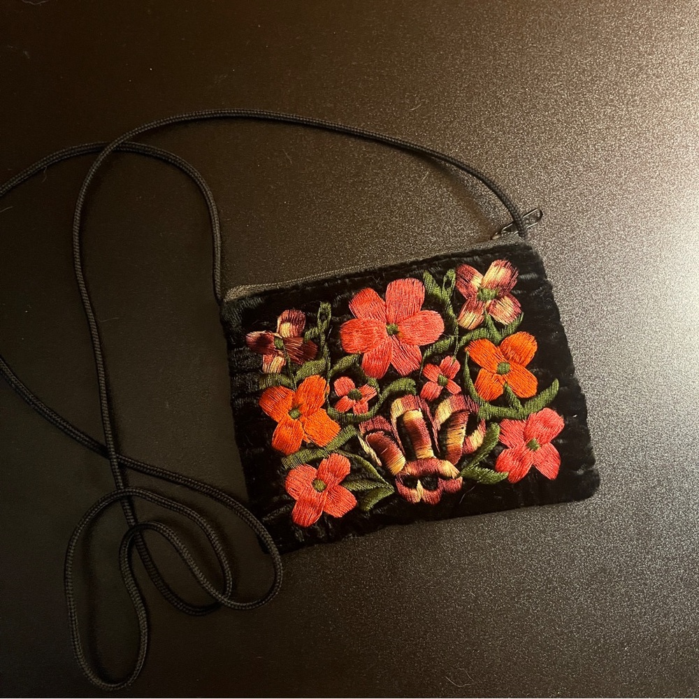 Embroidered Small Bag